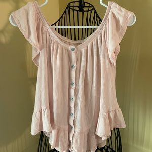 PacSun light link flowy top size Small